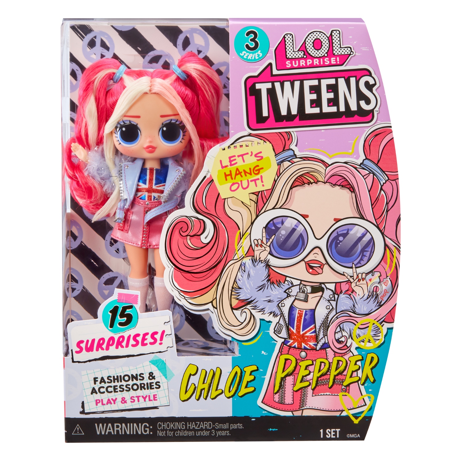 L.O.L. SURPRISE! TWEENS S3 DOLL CHLOE PEPPER